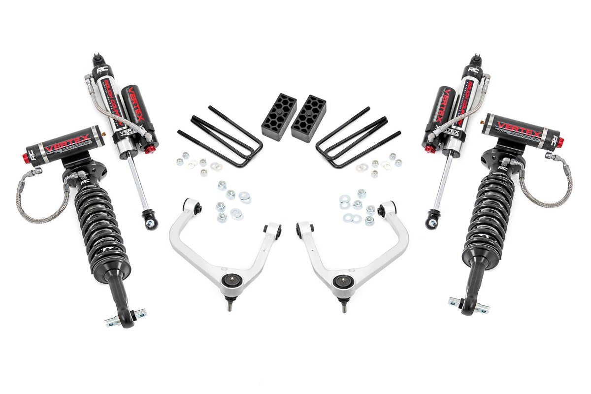 Chevrolet Silverado 1500 Suspension Lift Kit - Rough Country - 3.5 Inch Lift Kit | Vertex - '19-'24